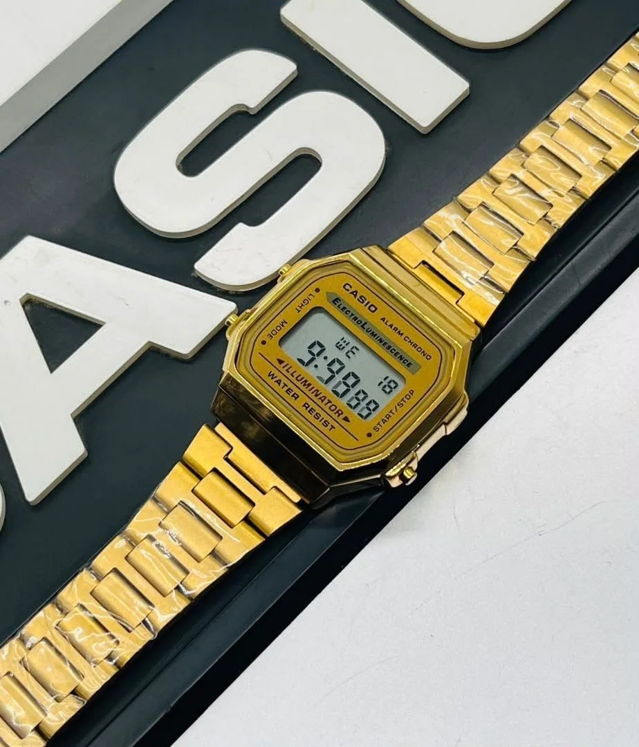 Vintage Casio Digital Chain Watch